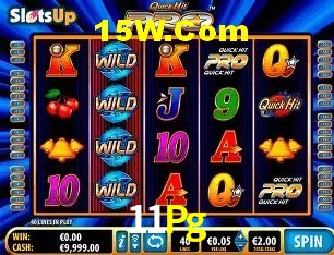 Slots com jackpots e giros grátis na 11Pg